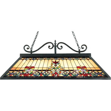 Quoizel Belle Fleur Linear Chandelier TFBF348VB